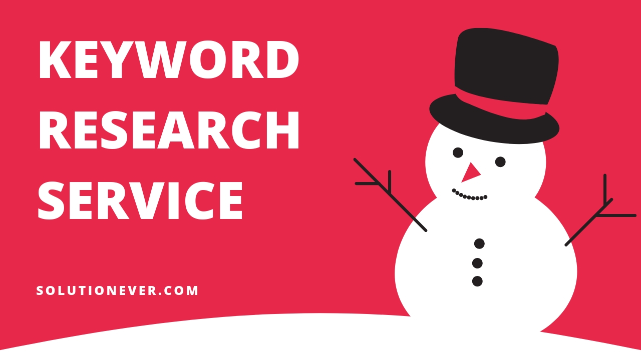Keyword Research by solutionever Keyword Research service by solutionever