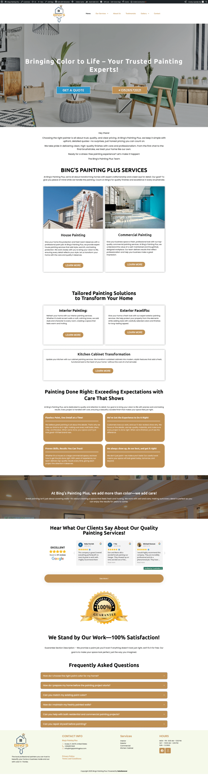 Bing's Painting Plus website