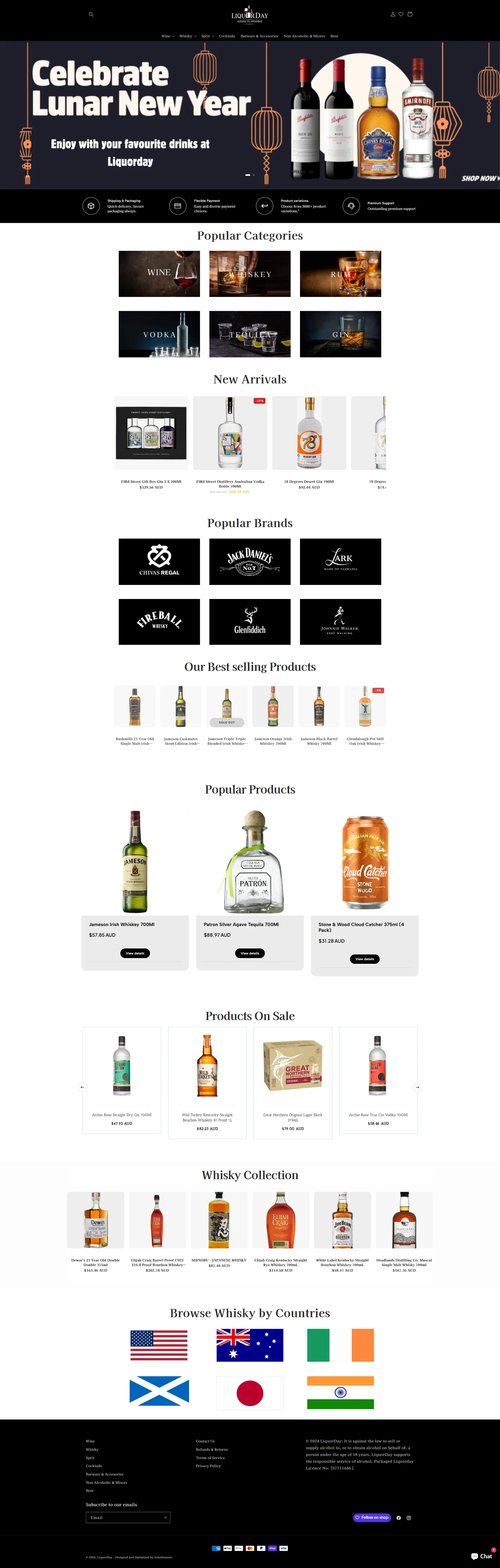 LiquorDay website