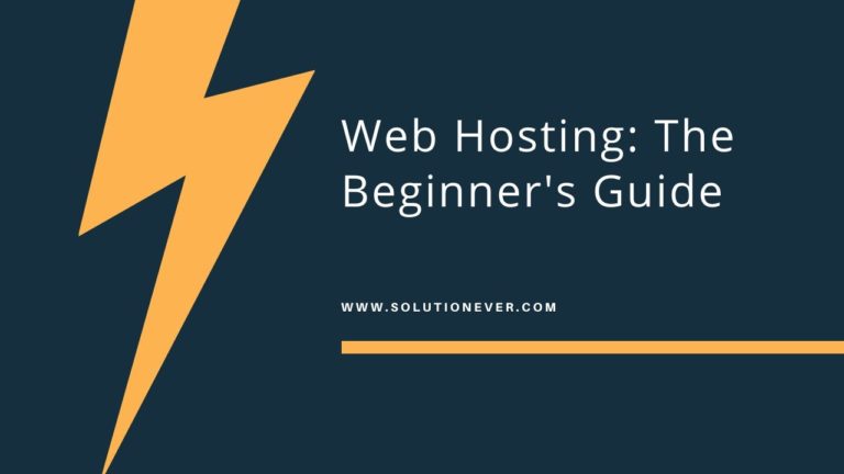 Web Hosting Beginner's Guide