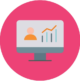 Website traffic icon