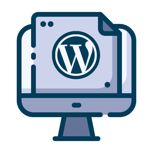 WordPress design icon